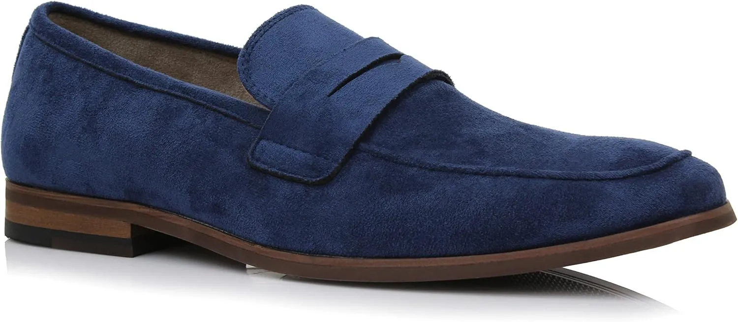 Ferro Aldo Dylan MFA19671 Classic Moc-Toe Penny Loafers for Men