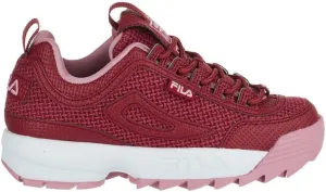 Fila Women's Disruptor II Woven Sneaker, 651 Tibetan Red/Pink/White, 6.5 M