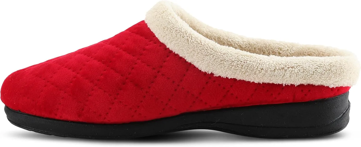 Flexus Spring Step Sleeper Indoor Slippers for Women - Ladies Everyday Wear Warm House Shoes - Women's Loafer for Indoor Use