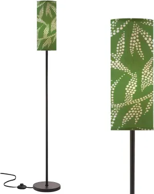 Floor Lamp for Living Room Abstract nature Botanical seamless flat modern manner drawn foliage Modern Standing Lamp Remote Control Dimmable Pole Lamp Corner Tall Lamp for Office Bedroom Reading