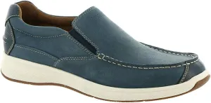 Florsheim Mens Great Lakes Moc Toe Slip On Indigo Smooth Slip-On - 13 M