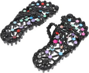Foot Therapy Slippers Anti-Skid Reflexology Sandals for Women Home Foot Massage Slippers Sandal for Balls
