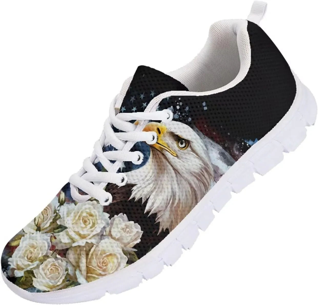 Forchrinse Daisy Unisex Running Shoes for Men Women Sports Gym Shoes Breathable Athletic Sneaker Shoe