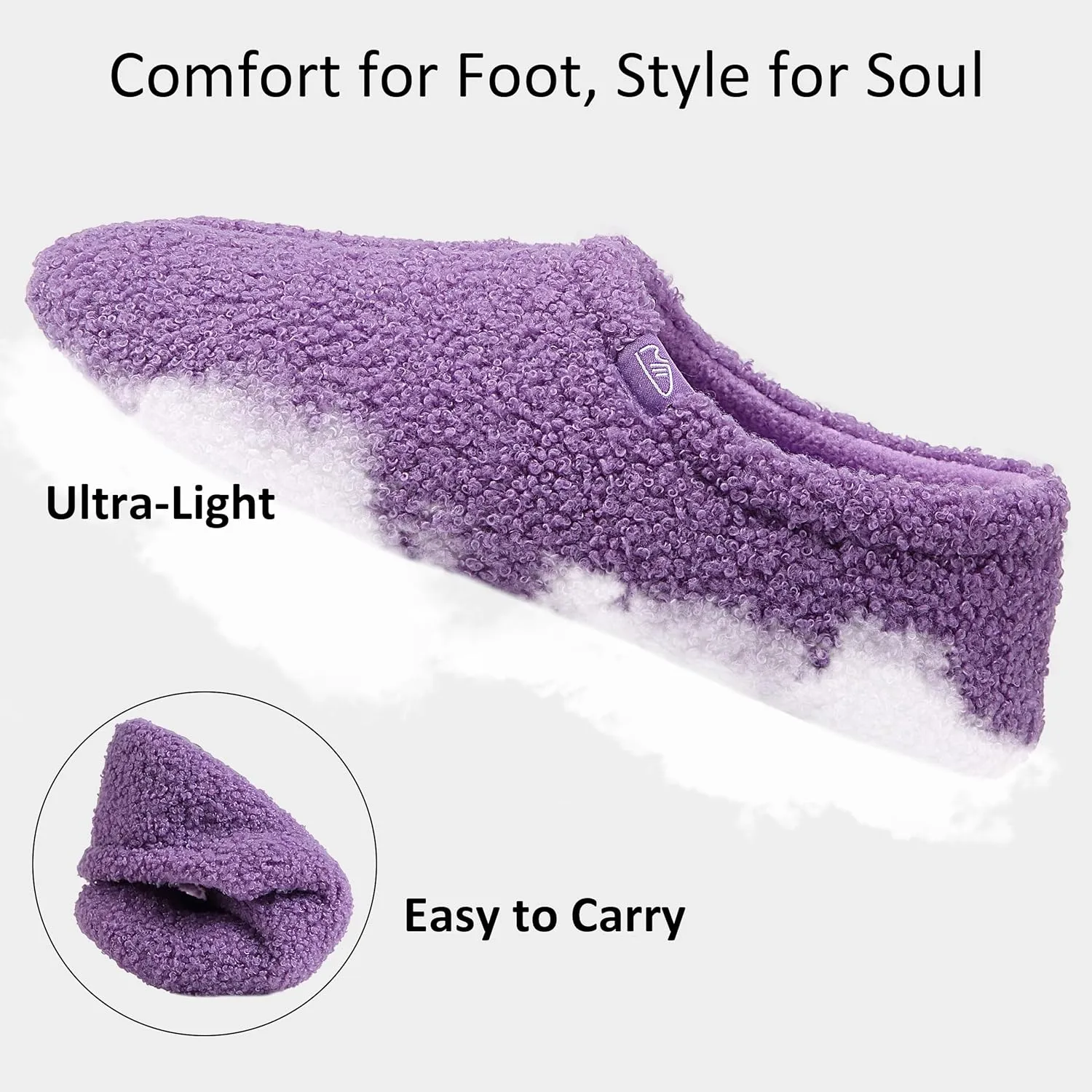 Forfoot House Slippers, Memory Foam Slippers for Women, Slippers for Women Indoor, Womens House Shoes