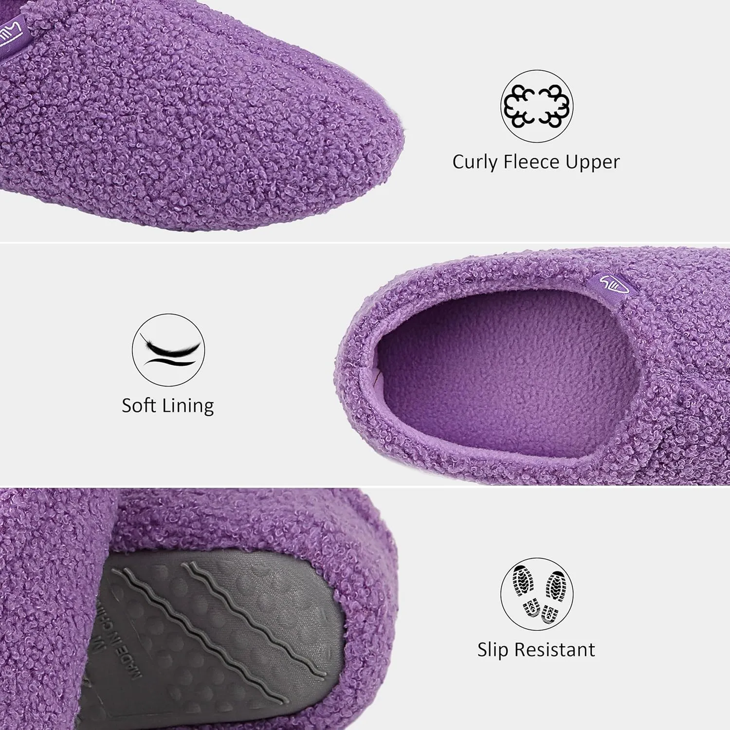 Forfoot House Slippers, Memory Foam Slippers for Women, Slippers for Women Indoor, Womens House Shoes