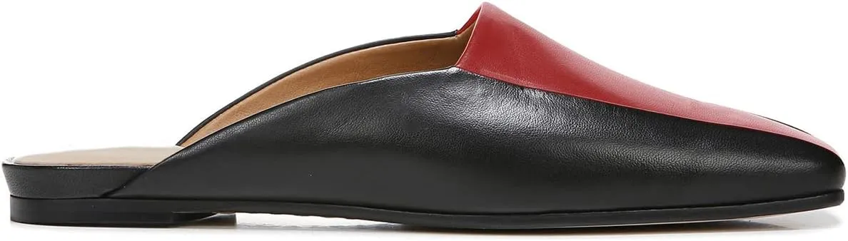 FOWT Women’s Closed Square Toe Loafers Slingback Wide Width Loafer Solid Color Low Heels Flats Mules Backless Slip On Comfort Driving Office Loafer Shoes Size 4 US