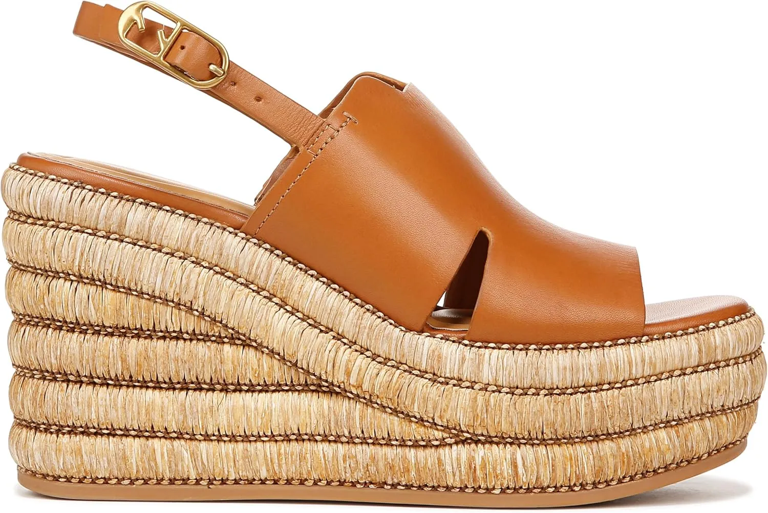 Franco Sarto Women's Classic Espadrille Wedge Sandal
