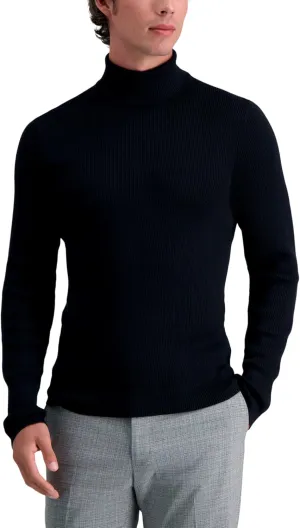 Haggar Mens Long Sleeve Turtleneck Sweater