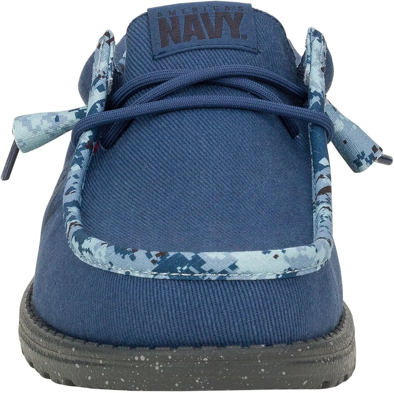 Hey Dude Wally US Army/Navy, Men’s Shoes, Men's Slip-on Loafers, Comfortable & Light-Weight