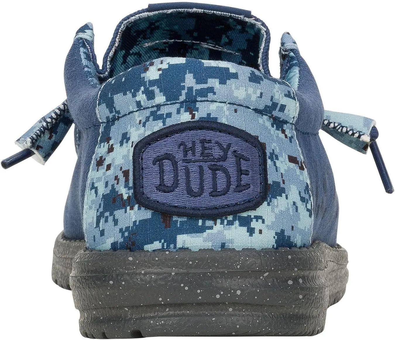 Hey Dude Wally US Army/Navy, Men’s Shoes, Men's Slip-on Loafers, Comfortable & Light-Weight