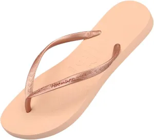Hotmarzz Women's Slim Flip Flops Fashion Beach Slippers Flat Sandals