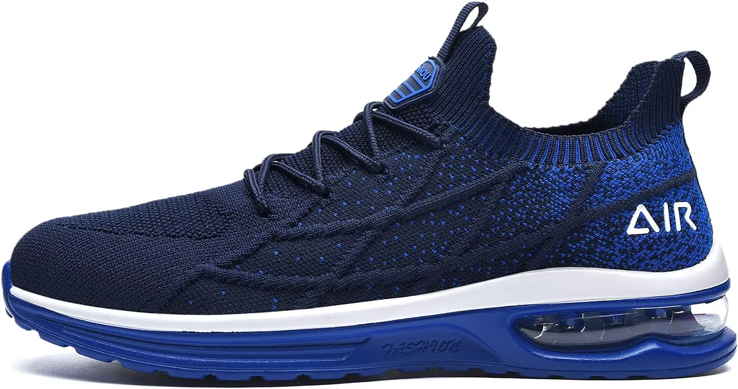 IIV Mens Air Running Shoes Casual Tennis Walking Athletic Gym Fashion Lightweight Slip On Sneakers