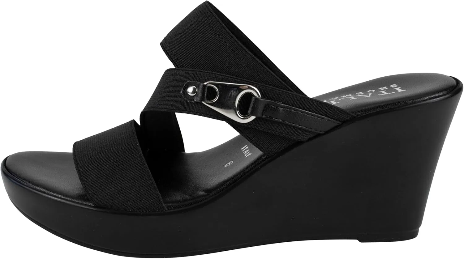 ITALIAN Shoemakers Womens' Jola Platform Wedge Sandal for Women