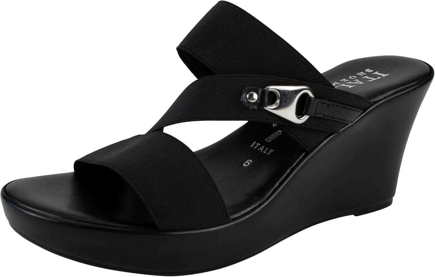 ITALIAN Shoemakers Womens' Jola Platform Wedge Sandal for Women