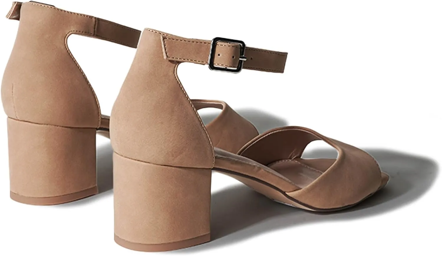 J. Adams Ruth Heeled Sandal – Low Block Heels for Women, Short Heel Bridal & Wedding Shoes, Dressy Prom Heels, Elegant Formal Dress Shoes for Bride