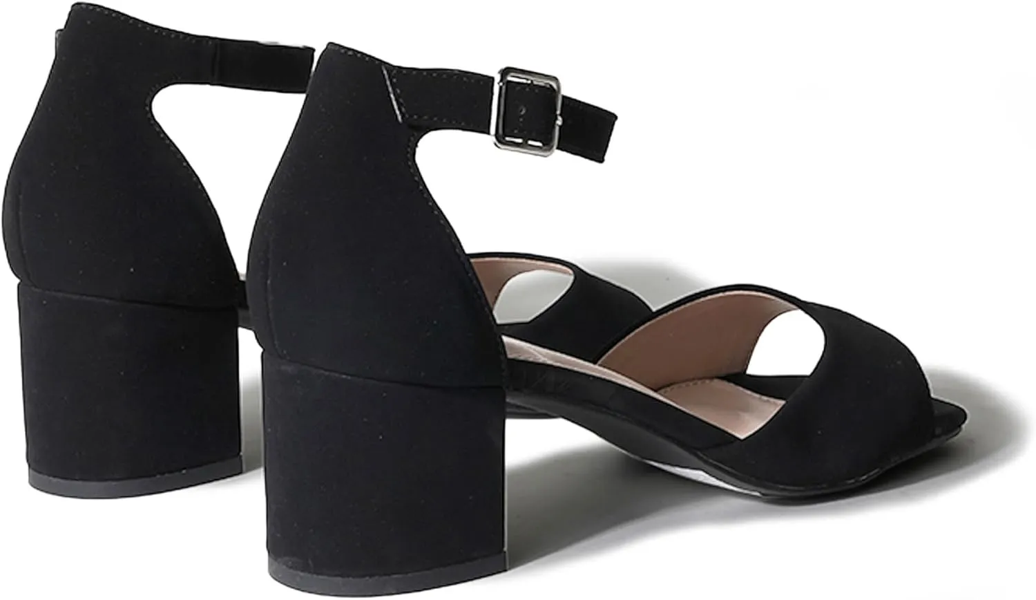 J. Adams Ruth Heeled Sandal – Low Block Heels for Women, Short Heel Bridal & Wedding Shoes, Dressy Prom Heels, Elegant Formal Dress Shoes for Bride