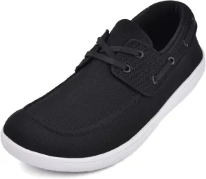 JACKSHIBO Barefoot Shoes for Men Slip on Shoes Minimalist Walking Sneakers Wide Toe Box Zero Drop Sole