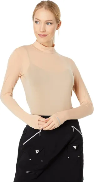 Jamie Sadock Sunsense® 35 SPF Light Weight Long Sleeve Crew Neck Layering Top