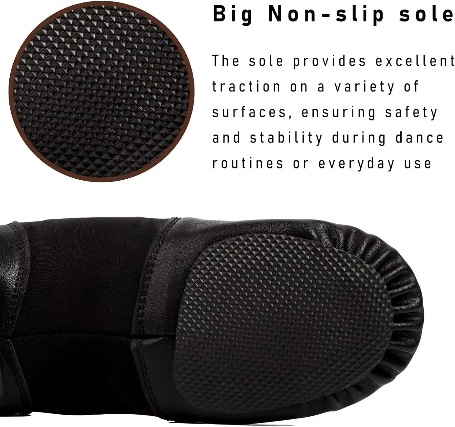 Jazz Shoes for Girls and Boys,Slip-On Dance Shoes for Toddler/Little Kid/Big Kid