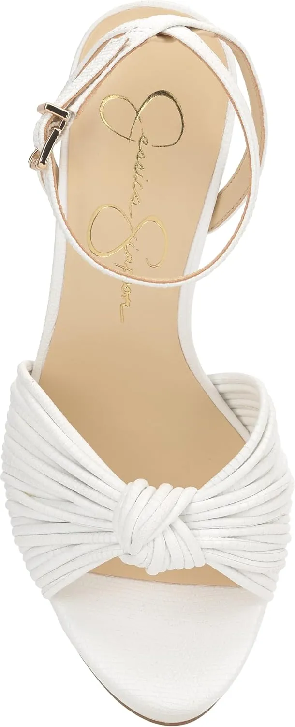 Jessica Simpson Womens Block Heel Ankle Strap