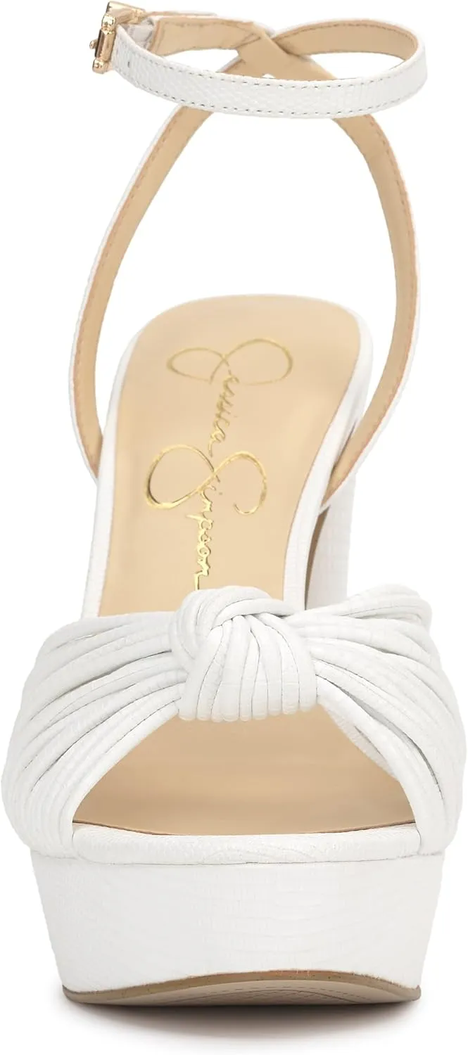 Jessica Simpson Womens Block Heel Ankle Strap
