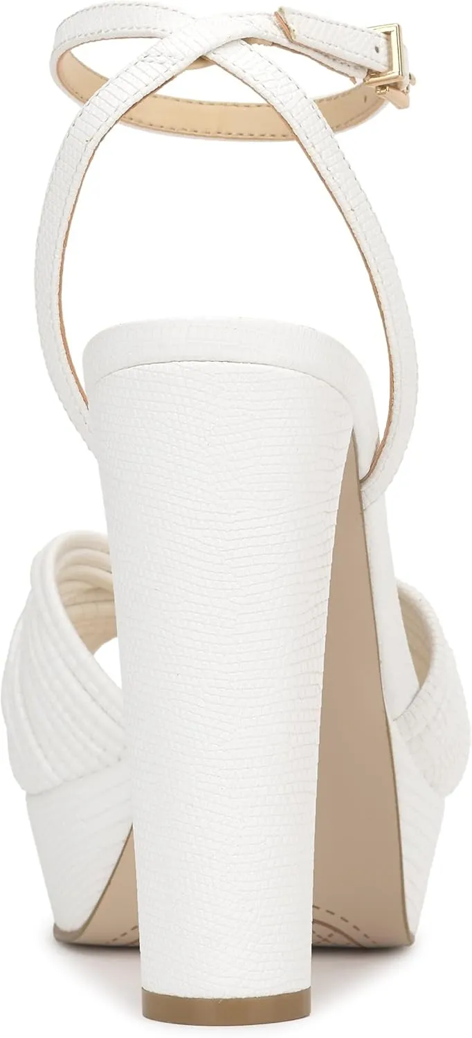 Jessica Simpson Womens Block Heel Ankle Strap
