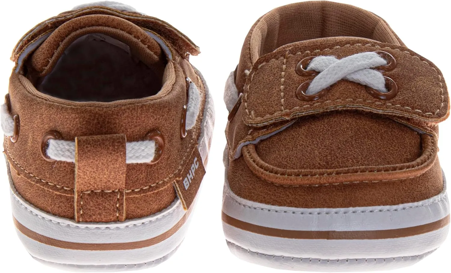 Josmo Baby Infant Loafer Shoes Slipon Closure - Lightweight Boat Shoe for Boys Newborn (Sizes: 2-4 Infants)
