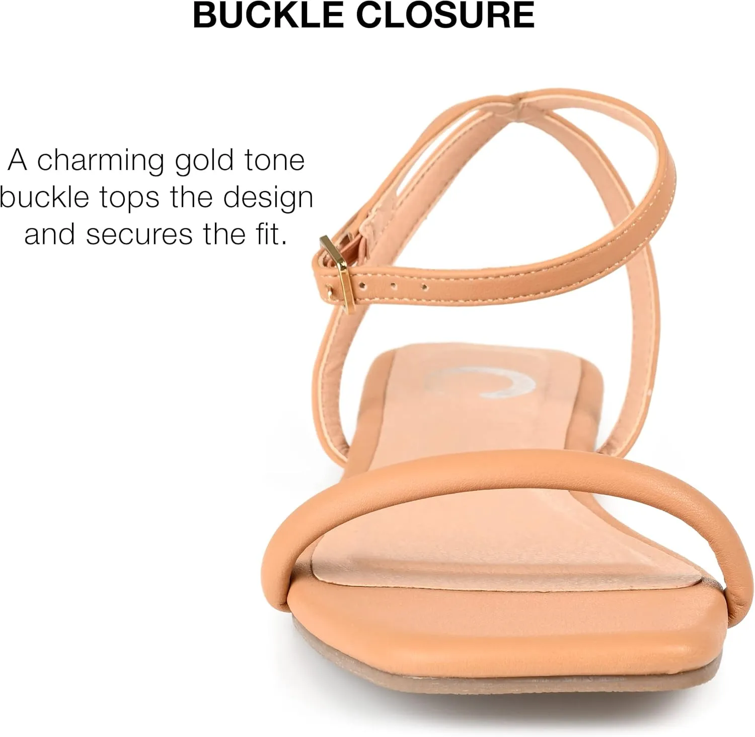 Journee Collection Women's Veena Flat Sandal