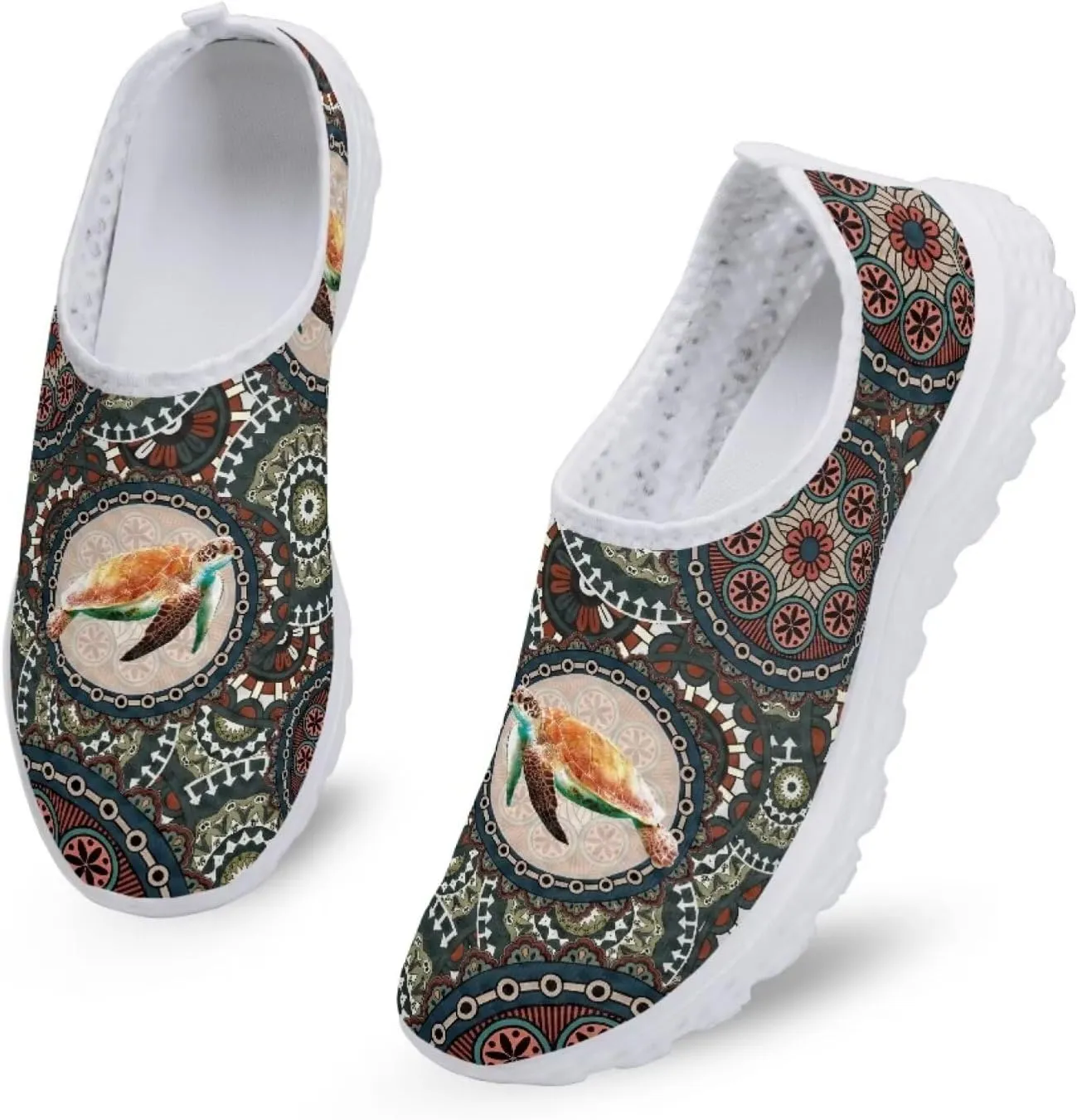 JoyLamoria Casual Sneakers Women Sport Shoes Breathable Lightweight Walking Shoes Footwear Sneaker Sandals Arch Support