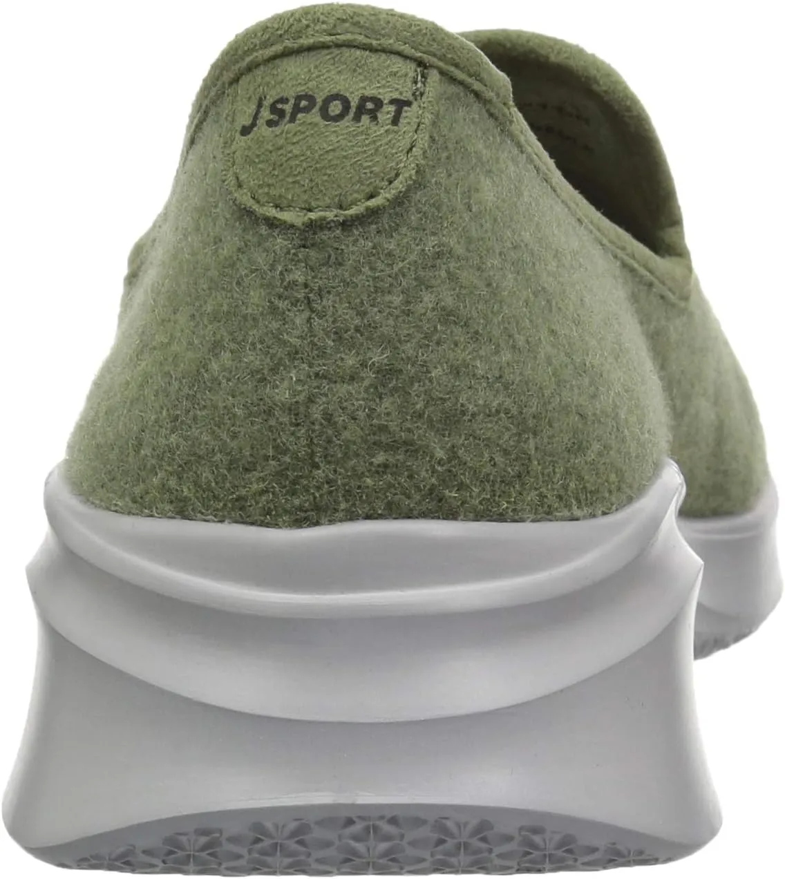 JSport by Jambu Women's Loon Wool Slip on Loafer Flat