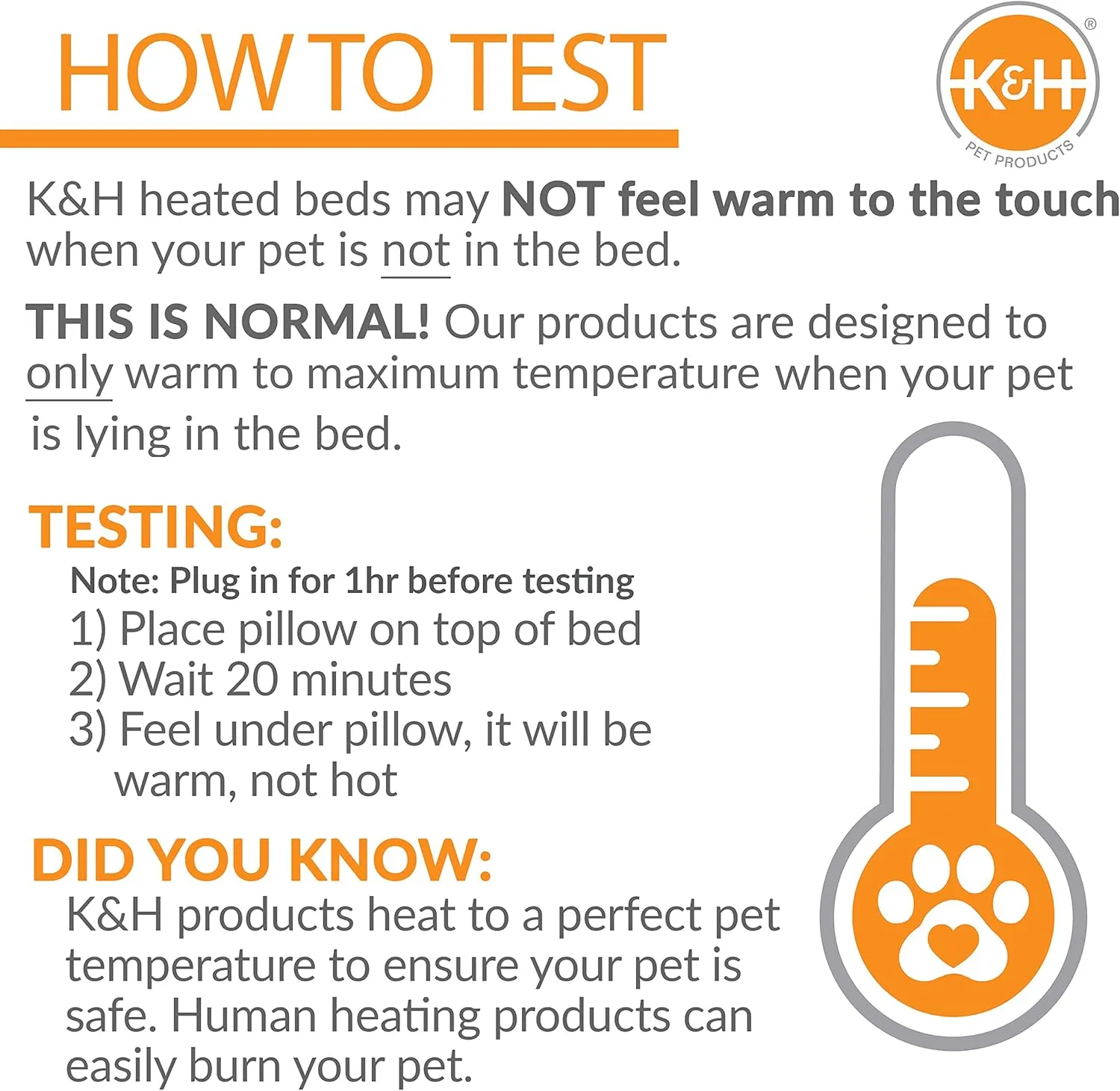 K&H Pet Products Thermo-Kitty Sleephouse Heated Pet Bed Tan/Leopard 12" x 17" 4W