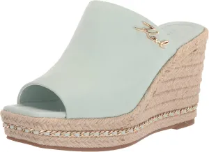 Karl Lagerfeld Paris Women's Corissa Slip-On Espadrille Wedge Sandal