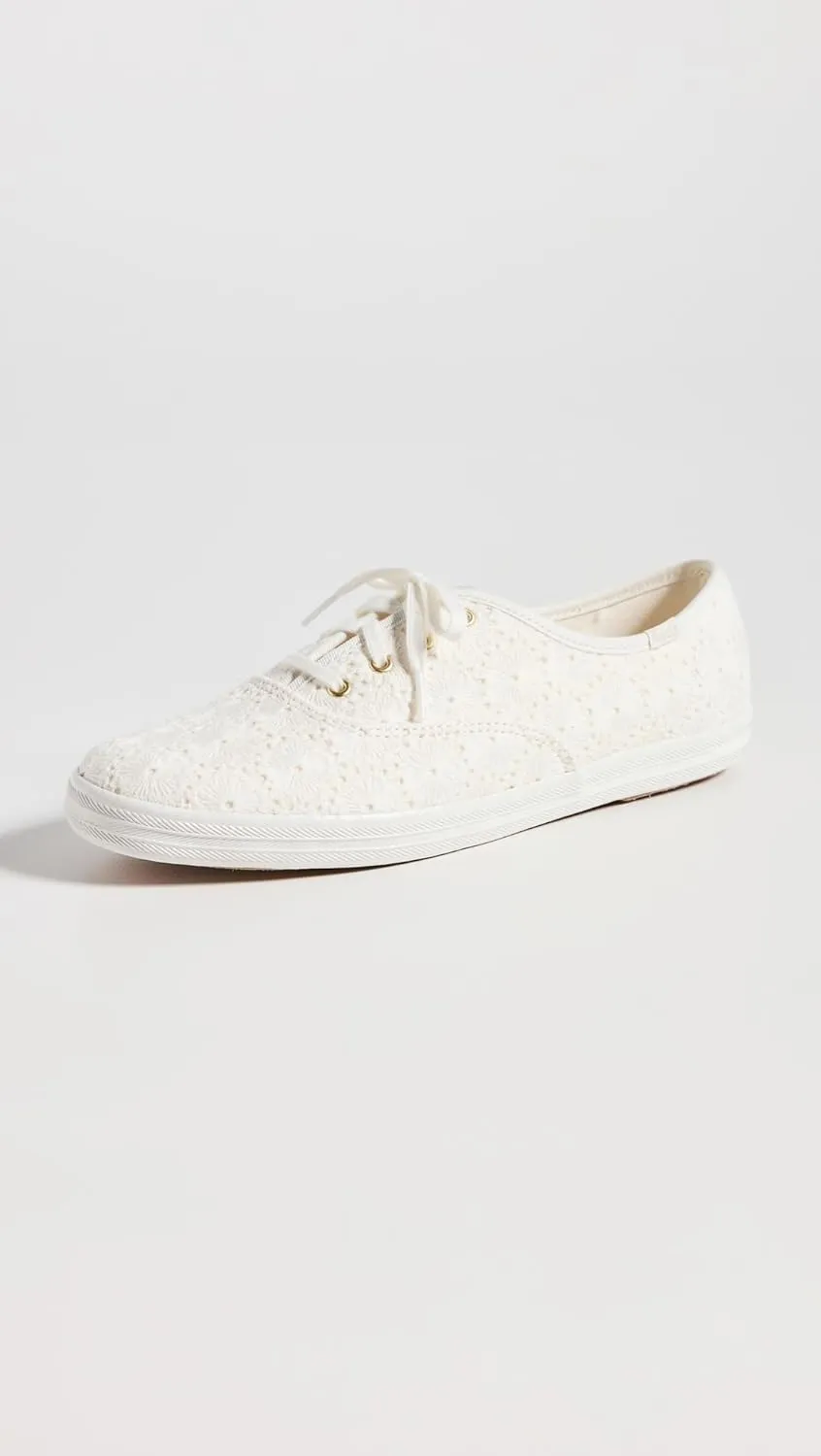 Keds Women's Champion Canvas Lace Up Sneaker