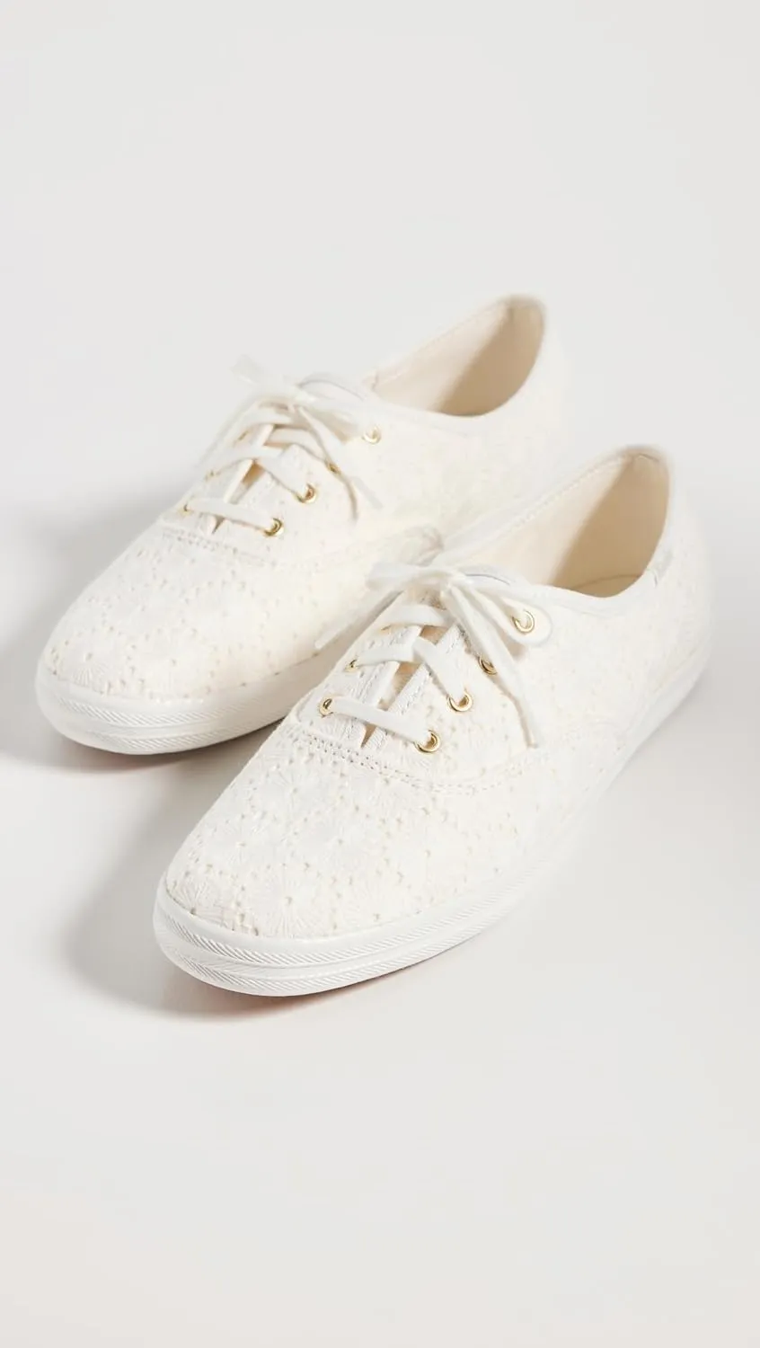 Keds Women's Champion Canvas Lace Up Sneaker
