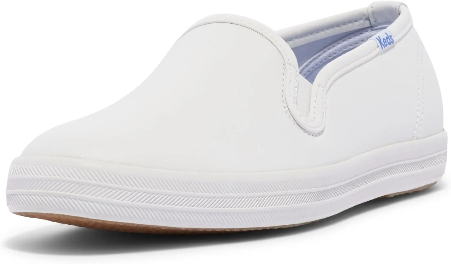 Keds Women's Champion Slip on Leather Sneaker