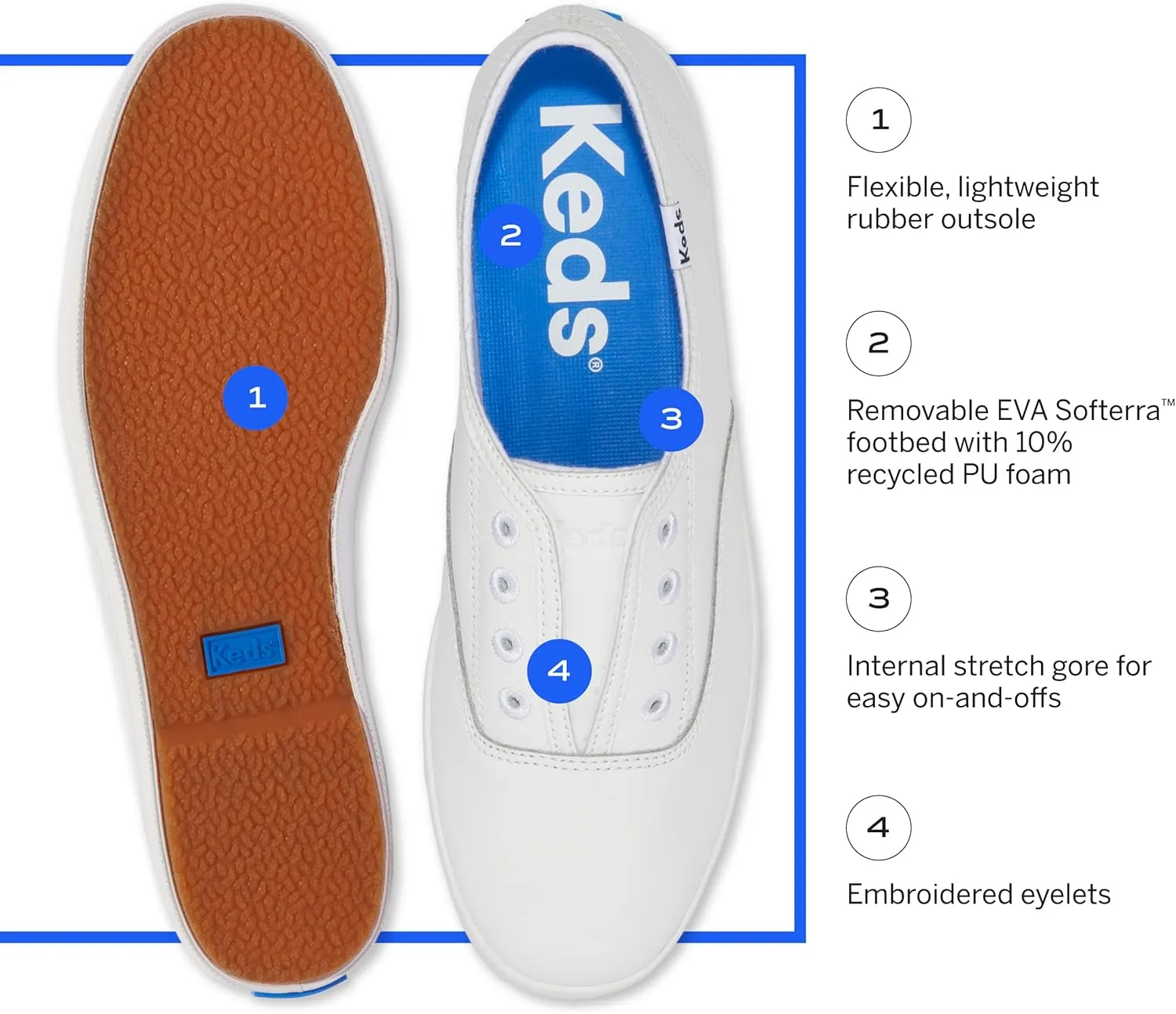 Keds Women's Chillax Slip on