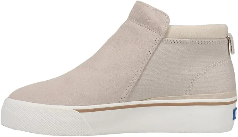 Keds Women's Cooper Zip Bootie Suede/Canvas Rain Boot