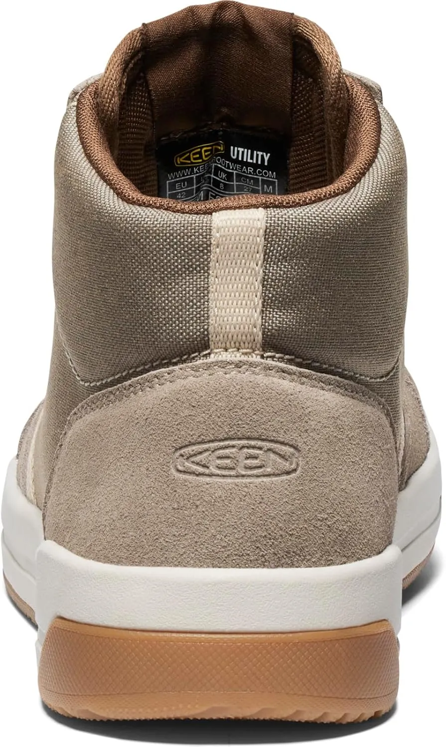 KEEN Utility Men's Kenton Mid Top Composite Toe Breathable Work Sneaker