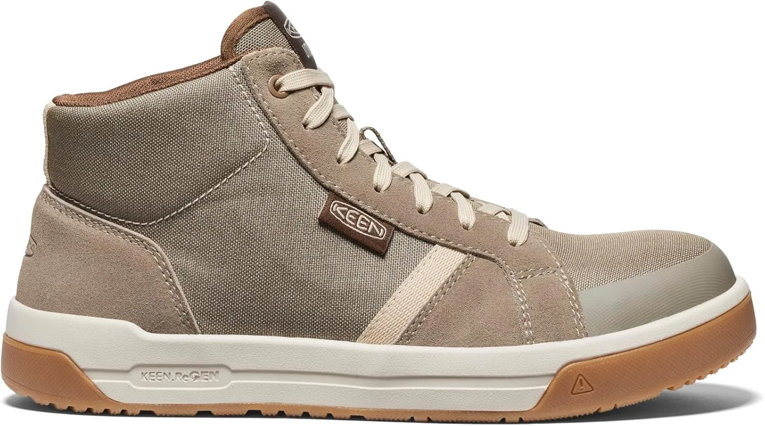 KEEN Utility Men's Kenton Mid Top Composite Toe Breathable Work Sneaker