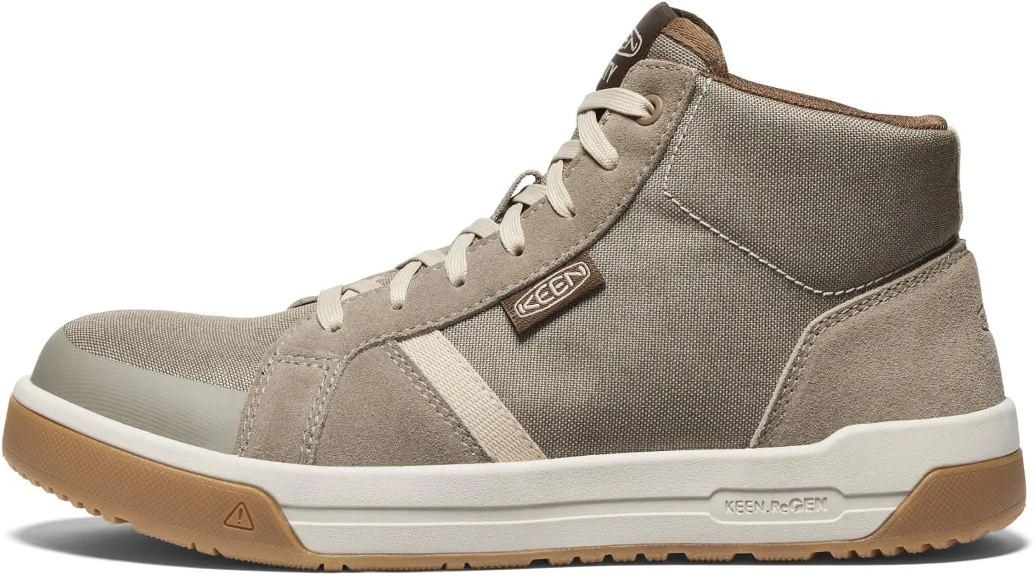KEEN Utility Men's Kenton Mid Top Composite Toe Breathable Work Sneaker