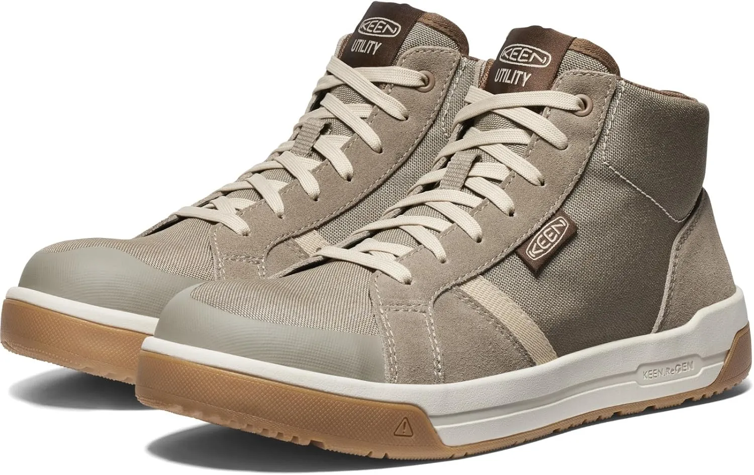 KEEN Utility Men's Kenton Mid Top Composite Toe Breathable Work Sneaker