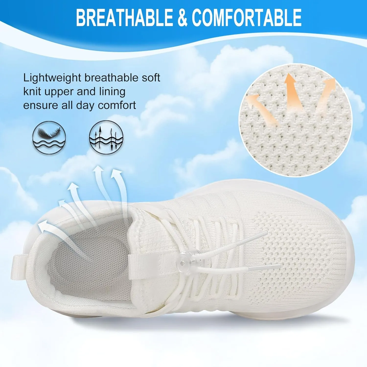 KESCOO Boys Girls Sneakers Kids Tennis Shoes Lightweight Breathable Students Sports Athletic Running Shoes for Little/Big Kid