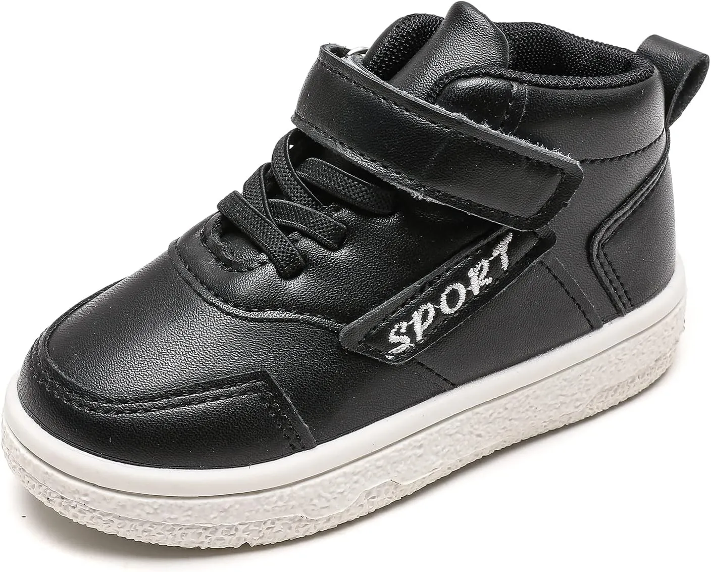 Kids Canvas Shoes Boys Girls High Top Canvas Slip On Sneakers