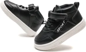 Kids Canvas Shoes Boys Girls High Top Canvas Slip On Sneakers