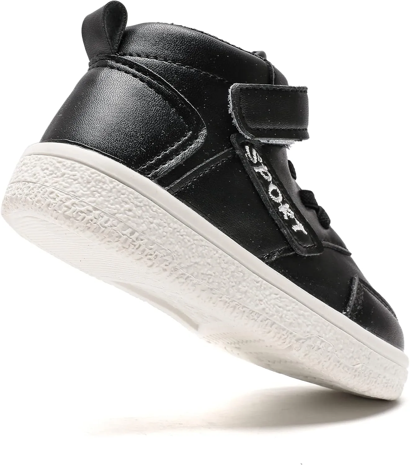 Kids Canvas Shoes Boys Girls High Top Canvas Slip On Sneakers