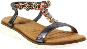 Ladies Tempo Pewter Sandal