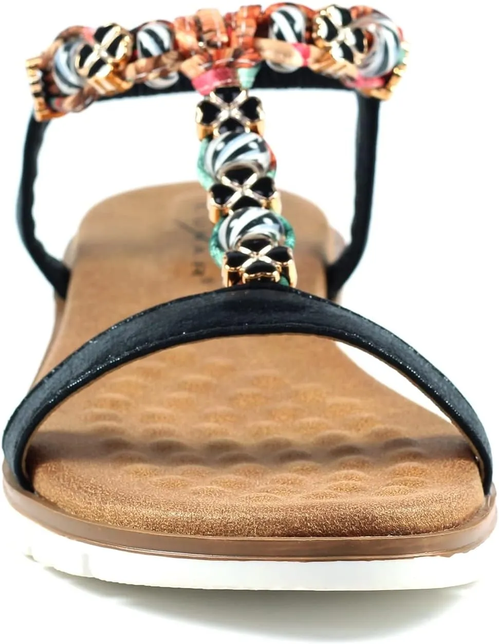 Ladies Tempo Pewter Sandal