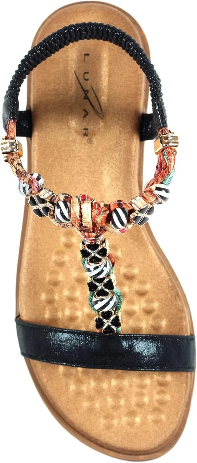 Ladies Tempo Pewter Sandal