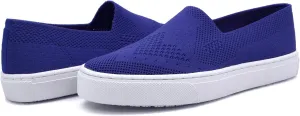 Laforst Fashion Womens Mesh Upper Slip Resistant Server Waitress Slip On Flats