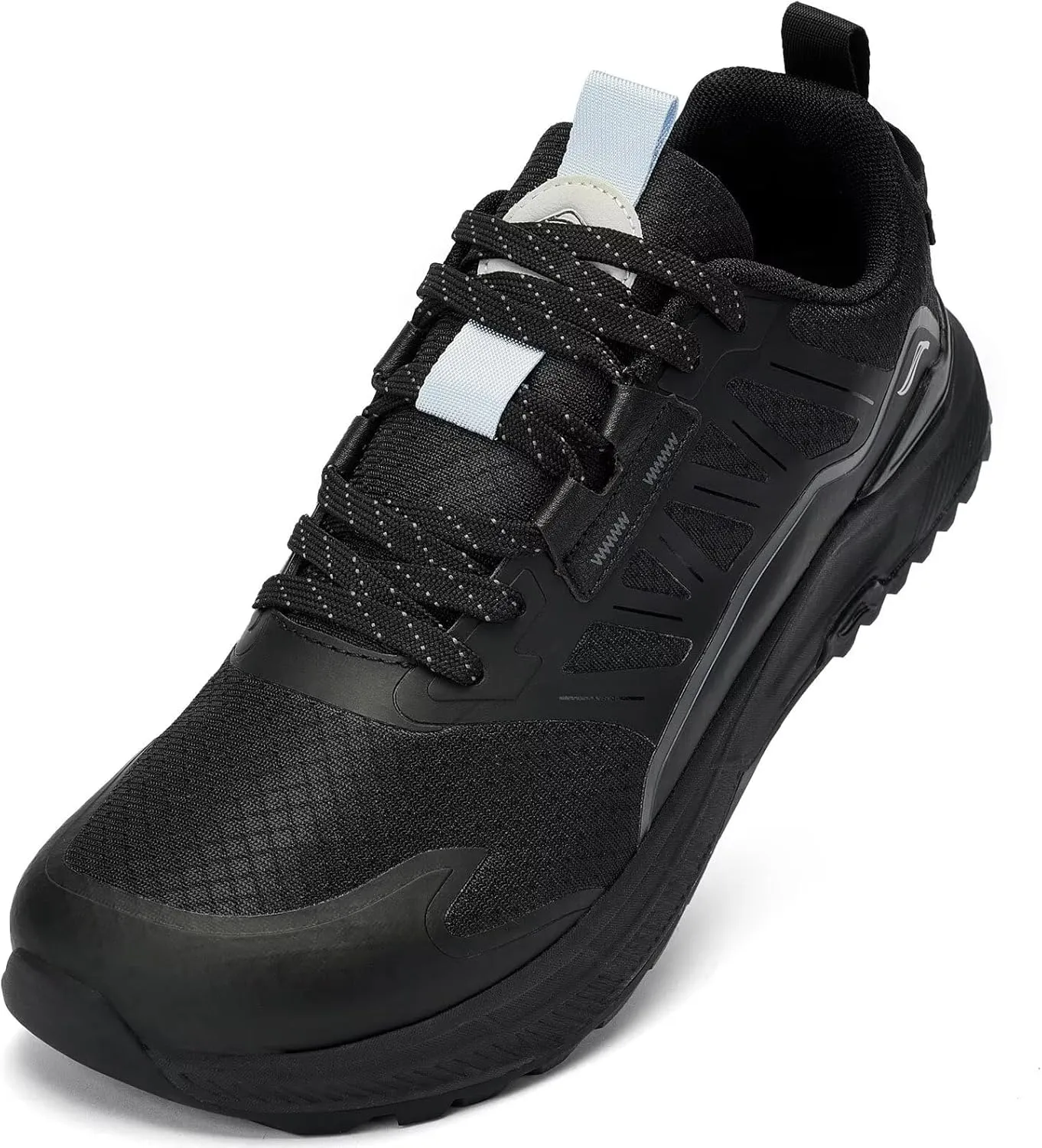 Lamincoa Wide Men's Sneakers Hiking Walking Lightweight Breathable Shoe Non-Slip Outdoor Sports Trail Running Tennis Sneaker